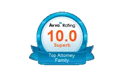 badge avvo rating top attorney family law
