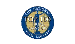 badge top 100 trial lawyers